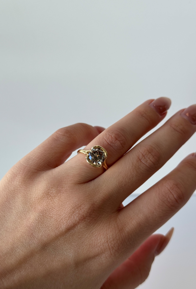 Fancy Brown Diamond Ring