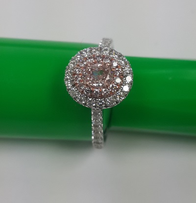 Fancy Pink Diamond Ring