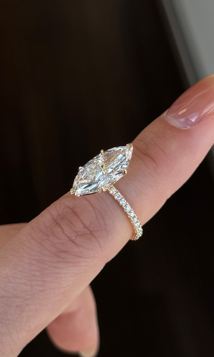 Marquise Cut Diamond Ring