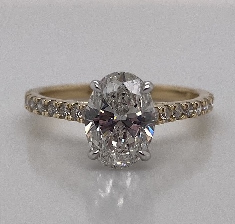 Oval Cut Diamond Ring